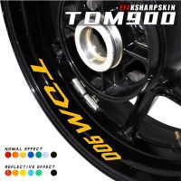 Motorcycle inner ring decorative logos and decals reflective protective stickers night warning film for YAMAHA TDM900 tdm900