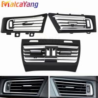 Car Dashboard Central Air Conditioner Vent AC Grille Complete 64229115857 64229115858 For BMW 7 Series F01 F02 F03 F04 2007 2015