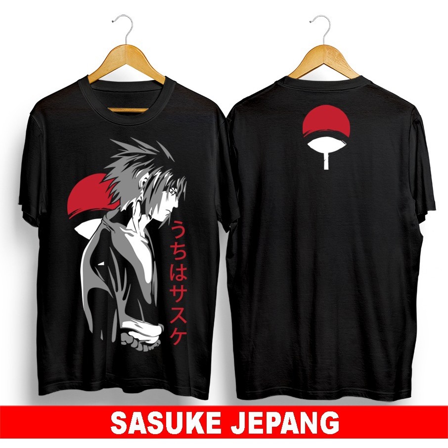 Uzumaki Naruto Sasuke Cosplay Anime Manga Kapuzen T-Shirt Shirt Pulli Kostüme 