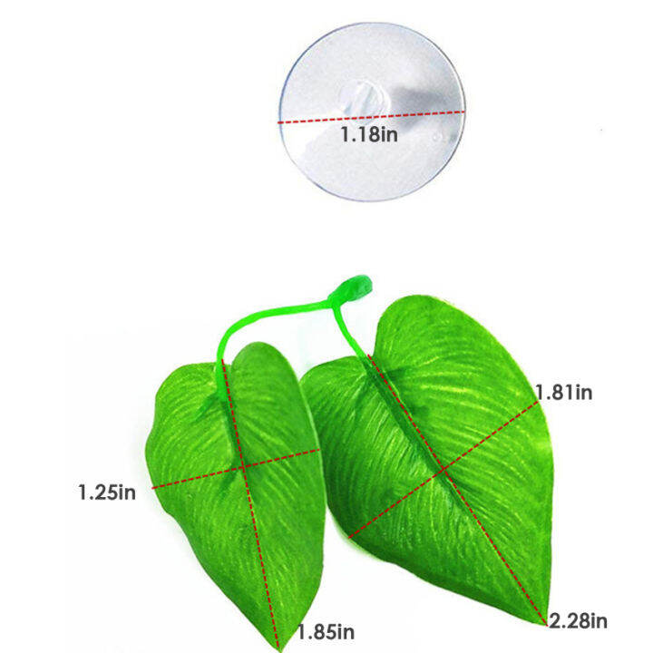 Betta Fish Rest Aquarium Leaf Plants Decoration Spawning Ornamental