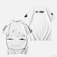 Cool SPY FAMILY เสื้อยืดแขนสั้นลําลอง ทรงหลวม พลัสไซซ์ แฟชั่นสําหรับทุกเพศ