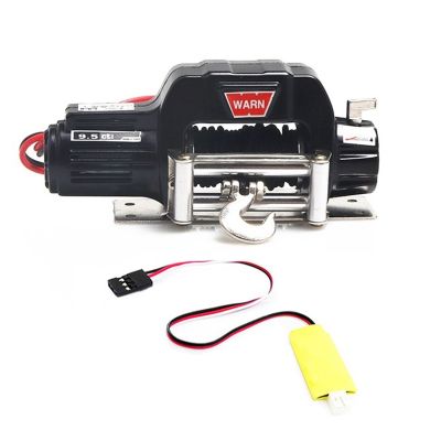 Metal Automatic Winch with 3CH Control Line for 1/10 RC Crawler Car Axial SCX10 TRAXXAS TRX4 Upgrade Parts Accessories