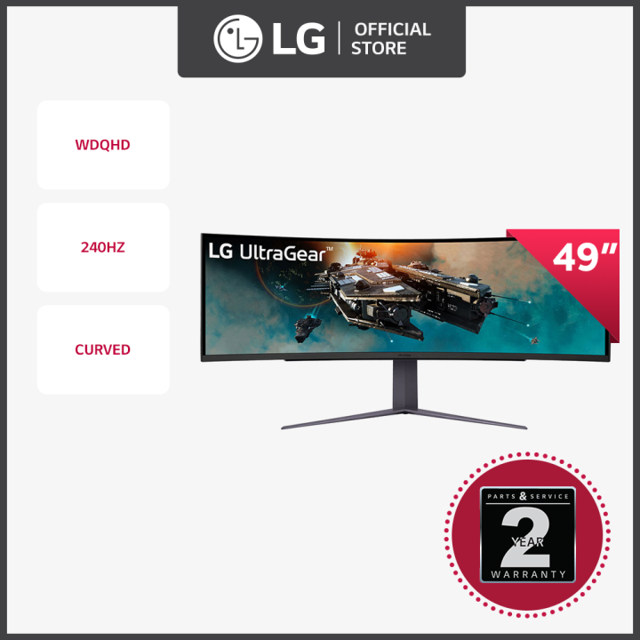 [NEW] 49” UltraGear™ 32:9 Dual QHD Curved Gaming Monitor with 240Hz ...