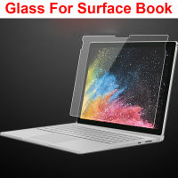 กระจกเทมเปอร์ปกป้องหน้าจอสำหรับSurface Book 13.5นิ้ว2เล่ม3ฟิล์มติดหน้าจอแบบใส