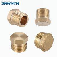 1/8 quot; 1/4 quot; 3/8 quot; 1/2 quot; BSP Male Thread Brass Pipe External Hex Head Brass End Cap Plug Fitting Coupler Connector Adapter Copper