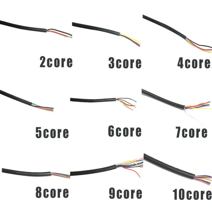 tech-savvy-สายไฟฟ้า26awg-เสียง10-7-led-9เมตร8-ul2464-diy-ไฟฟ้า6-5ช่อง3สาย10-4-26awg-หลักวงจรไฟฟ้าและชิ้นส่วน