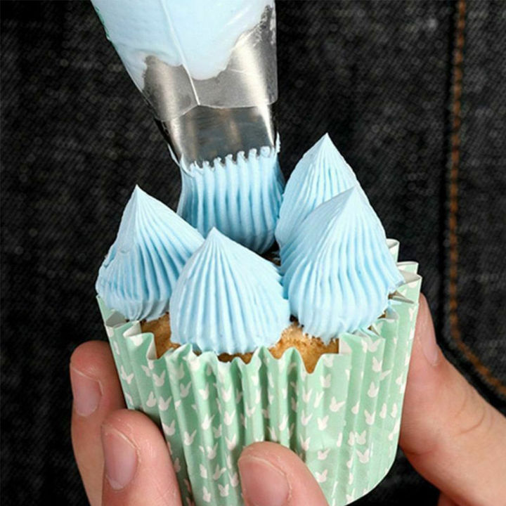 4ชิ้น-ชุดเค้กสี่เหลี่ยมออกแบบครีมเคล็ดลับหัวบีบแต่งเค้กหัวบีบครีมไอซิ่งเครื่องมือฟองดอง์ตกแต่งเค้ก