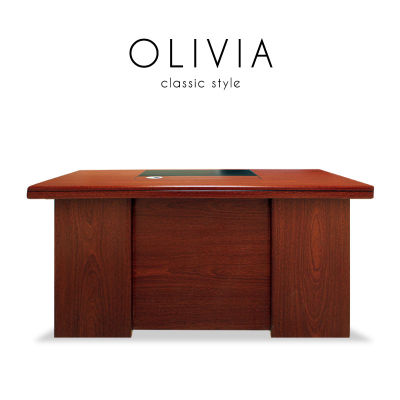 OLIVIA  โต๊ะสำนักงาน โครงไม้ MDF