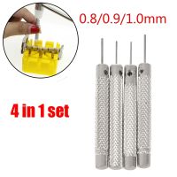 4Pcs Watch Repair Tool Pin Punch 0.7mm/0.8mm/0.9mm/1.0mm Watchmaker Band Strap Bracelet Steel