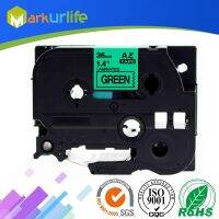 1 PCS/Lot Compatible for Brother TZE761 tz761 TZe-761 Laminated Label Tape P-Touch Printer Black on Green (36mm*8m) Hot Sales