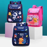 Han edition children cartoon book bag to grade elementary student 1-3-6 waterproof light backpack