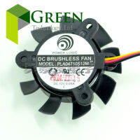 ระบบพลังงาน Pla04710s12m 0.09a Dc12v ขนาด37มม. เส้นผ่านศูนย์กลาง25มม. 3พัดลมระบายความร้อนกราฟิก