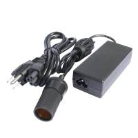 [COD]Power Converter 110-240V AC To 12V 5A DC Power Adapter รถซ็อกเก็ตไฟแช็กแหล่งจ่ายไฟสำหรับเครื่องทำความเย็นแบบพกพาอุ่น,เครื่องอัดอากาศ,ที่นั่งอุ่นและอุปกรณ์ DC อื่นๆ