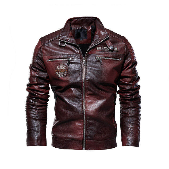 new-leather-jacket-men-winter-fleece-motorcycle-jacket-male-stand-collar-casual-windbreaker-ropa-de-hombre-slim-coat