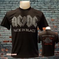 【 ACDC  tshirt】?เสื้อยืดคอตตอน เสื้อวงดนตรี Cotton 100% ราคาถูก ดูดี ใส่สบาย