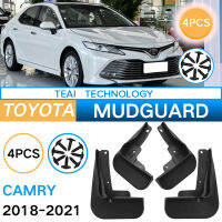 Mud Guard สำหรับ Toyota Camry 2006-2021 XV40 XV50 XV70 Mudflaps Splash Guards Mud Flaps Fender รถอุปกรณ์เสริม2007 2008 2009 2010 2011 2012 2013 2014 2015 2016 2017 2018 2019 2020