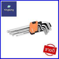 ประแจ 6 เหลี่ยมหัวบอลล์ตัว L KENDO 20737BALL END HEX KEY WRENCH L SET KENDO 20737 **คุ้มที่สุดแล้วจ้า**