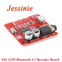 BLE 4.2 Decoder Board Lossless Audio Wireless Receiver Module 5V DIY MP3 Car Audio Amplifier Speaker XH A250