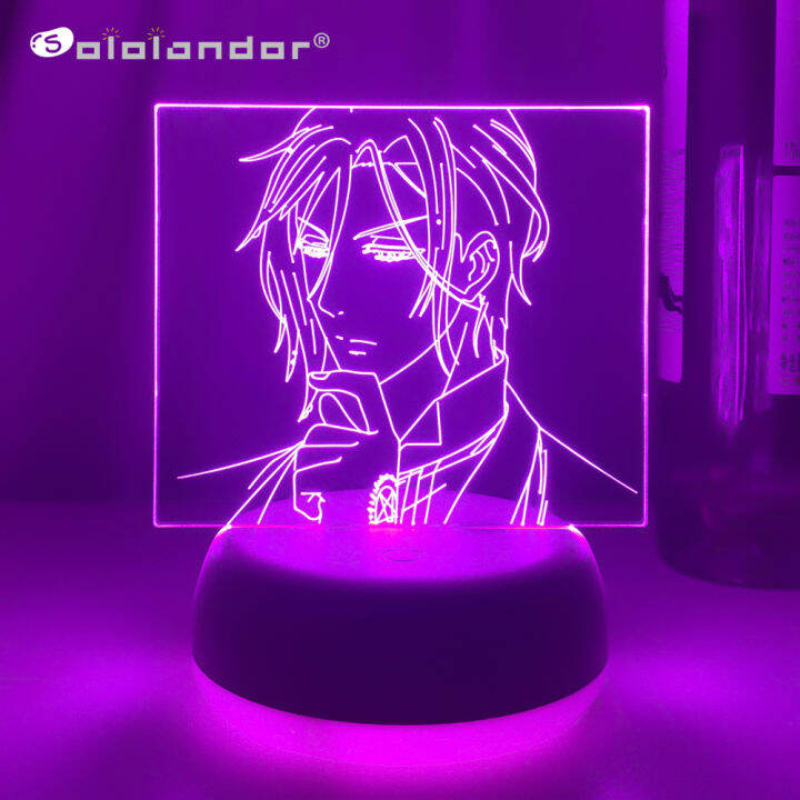 อะคริลิค-led-night-lamp-anime-black-butler-สำหรับตกแต่งห้องนอน-nightlight-วันเกิดของขวัญ-black-butler-3d-light-sebastian-michaelis