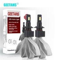 Geetans 2pcs H4 LED H7 9005 HB1 HB3 9006 H1 H11 880 car light lamp bulb External Light LED light 72W 8000lm for all car HJ