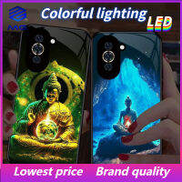 MG ไฟ LED สำหรับ Huawei เคสโทรศัพท์ P30pro/P50pro/P40pro + Honor50pro/Nova11pro Mate50Pro/30Epro Nova7se/8se Mate40Pro/HonorX7/X8/70Pro พระพุทธรูป