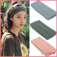 Golden  ผ้าคาดผม แบบดูดซับเหงื่อ ทรงสปอร์ต  ที่คาดผมแฟชั่น sports hair band