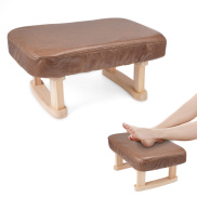 2 màu 16 inch đế chân ghế gỗ Ghế kê chân đi vệ sinh nhỏ với không đệm