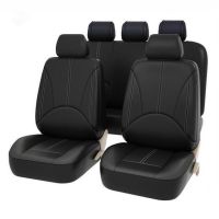 HORI 4Pcs Car Seat Cover Universal Winter Warm Cushion Anti-Slip Front Chair Covers