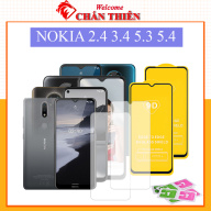 Kính Cường Lực Nokia 2.4 3.4 5.3 5.4 Full Màn Trong Suốt 9D 21H Cảm ứng thumbnail