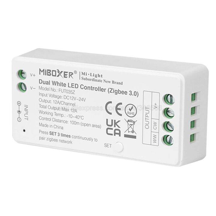 mier-zigbee-3-0-dual-white-single-color-rgb-rgbw-rgb-cct-led-strip-contoller-zb-2-zb-3-fut035z-app-gateway-controller