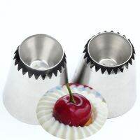 【hot】 2Pcs Icing Piping Nozzles Sultan Russian  Pastry Tips Large Nozzle Baking