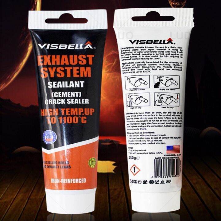 Muffler Cement Car Exhaust Sealant Pipe Filler Silicone Repair Paste