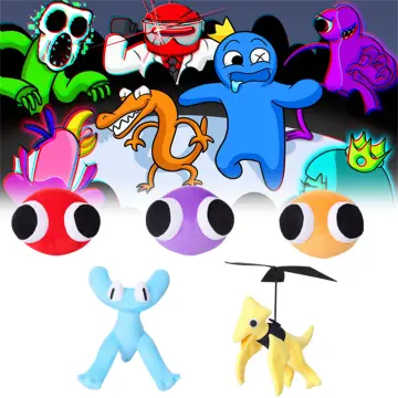 NEW Game Rainbow Friends Plush Doll Cute Blue Yellow Monster Soft Plushie  Stuffed Toy Animal Halloween Gift for Kids Fans