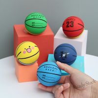 【Ready Stock】 ◆✔ C30 6CM Rubber Basketball Cartoon High Elasticity Mini Inflatable Indoor Shooting Jump Bouncing Ball