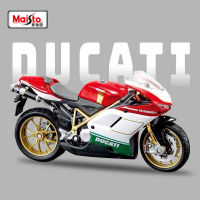 Maisto 1:18 Ducati 1098วินาทีล้อแม็กกีฬารถจักรยานยนต์รุ่นจำลอง D Iecasts ข้ามประเทศแข่งรถจักรยานยนต์รุ่นเด็กของขวัญของเล่น