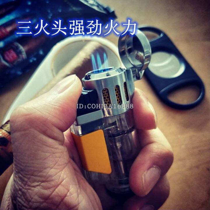 Cuban cigar cutter lighter set cigar set cigar opener ashtray portable