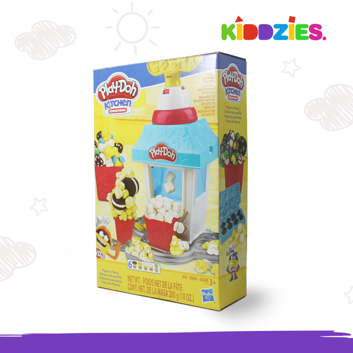 Play-Doh Kitchen Creations Popcorn Party Play Food Set