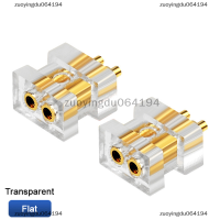 zuoyingdu064194 1คู่0.75  78 Double Needle SOCKET UE QDC CUSTOM DIY ซ่อมหูฟังแบบแบน/นูน/Notch FEMALE SOCKET Compatible 0.7-0.8ขาชายเข้ากันได้กับซ็อกเก็ตหญิง0.78 FLAT/Notch/Notch