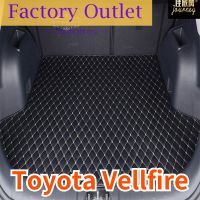 [Ready Stock] For Toyota Vellfire Car Trunk Mats Antiskid Car Cargo Mats PU Leather