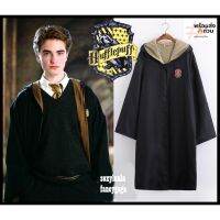 ฺBest Seller!!! *พร้อมส่งที่ไทย*(ผู้ใหญ่)ชุดคลุมบ้านฮัฟเฟิลพัฟ (Hufflepuff) แห่งฮอกวอตส์  ชุดแฮรี่พอตเตอร์ Hufflepuff costume ##ชุดแฟนซี ชุดเด็ก การ์ตูน Fancy Kids Fashion