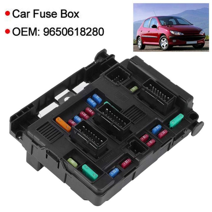 car-fuse-box-black-fuse-box-for-citroen-xsara-berlingo-c2-c3-c5-peugeot-partner-206-307-9650618280-6500-y3-6500y3