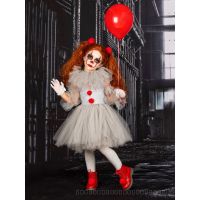 [0717]JHLQ-COS-G European and American Halloween Girls Dress Role Play Joker Childrens Clothing Tutu Skirt Girl girl  cosplay  JMCYTH