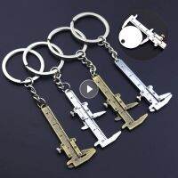 【LZ】◆▬☸  Mini Caliper Ferramentas Chaveiro Liga Vernier Caliper Pinças De Corrente Chave Ferramentas de Medição Ornamentos Portáteis Réguas 0-40mm