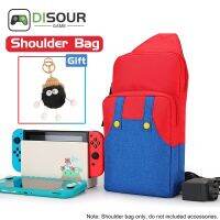 【With Gifts】 Crossbody Bag for Nintend Switch Travel Bag Carry Case Shoulder Storage Bag for Console Dock Protective Bags