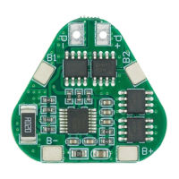 VALER PCB อิเล็กทรอนิกส์8A อุปกรณ์เสริมเซลล์แบตเตอรี่3เซลล์11.1V 12.6V 18650แบตเตอรี่ลิเธียมโมดูลป้องกันการปล่อยประจุมากเกินไปป้องกัน