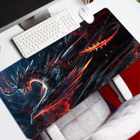 Fantasy Dragon Cool Fashion Large Size Gaming Mousepads Mouse Pad PC Computer Gamer Mousepad Desk Mat Locking Edge for CS GO LOL Dota Locking Edge