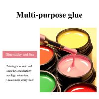 ✺♂☍ 12 Colors Nail Art Paint Flower Draw Line Painting UV Gel Nail Polish Nail Art Metal Painted Glue Phototherapy Gold Silver