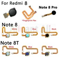 Original For Xiaomi Redmi Note 8 8T Pro Plus Prime Home Button Back Touch ID Finger Scanner Fingerprint Sensor Flex Cable