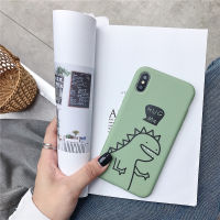 สำหรับ OPPO A3/A5/A3S/A59/A57/A7X/F9/A83/F11/A9/K1/K3/Realme X เคสโทรศัพท์มือถือ TPU แบบนิ่มเคสฝาหลังรูปไดโนเสาร์