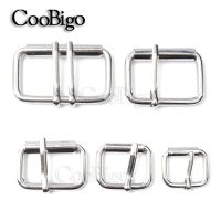 5pcs Adjustable Roller Pin Belt Buckles Snap Rectangle Metal Ring for Webbing Bag Strap Leather DIY Craft Repair Accessories Bag Accessories